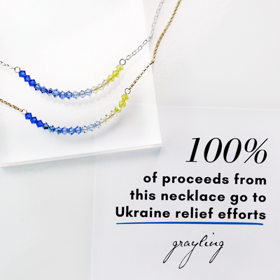 Nadiya Necklace - Benefits Ukraine