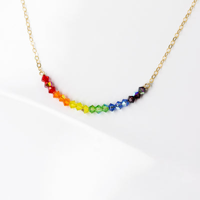 Rainbow Necklace - Benefits LGBTQIA+ Causes