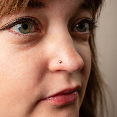 Aurora Bezel Set Opal Easy Fit Nose Screw