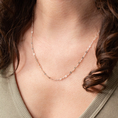 Azalea Waterproof Dapped Chain Necklace