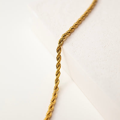 Waterproof Bianca Rope Chain Necklace