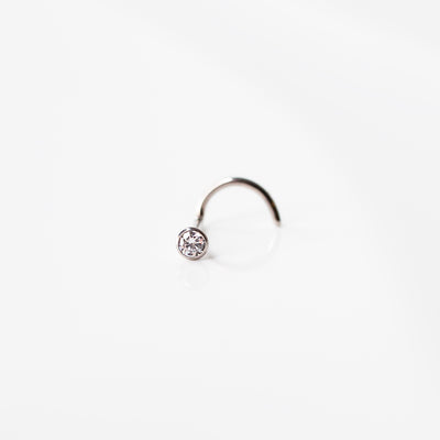 Cai Crystal Bezel Easy Fit Nose Screw