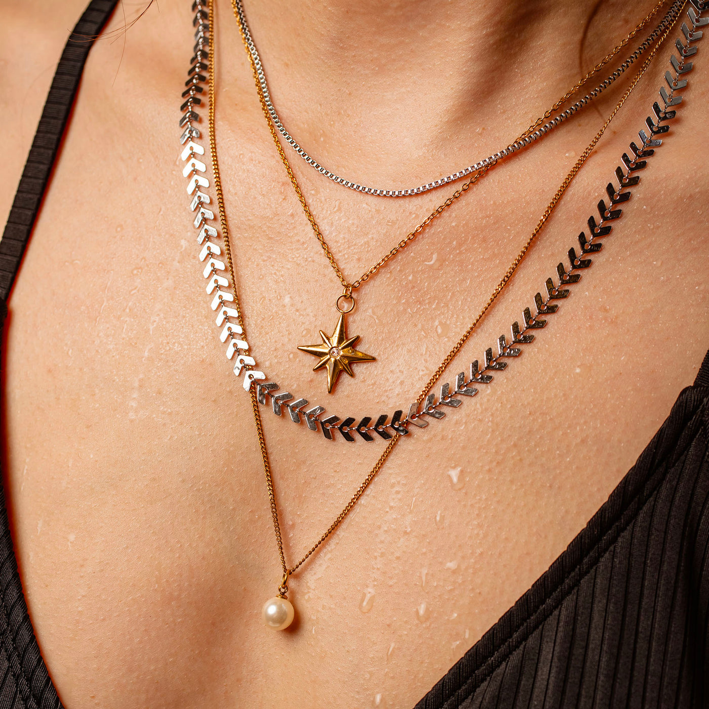 Pippa Pearl Drop Pendant Necklace