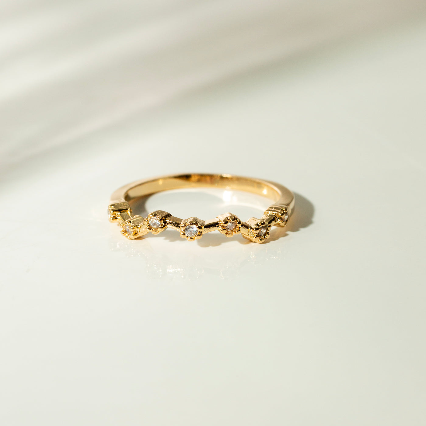 Pavé Constellation Band Ring
