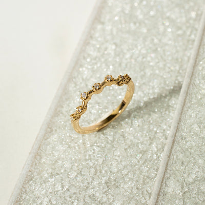 Pavé Constellation Band Ring