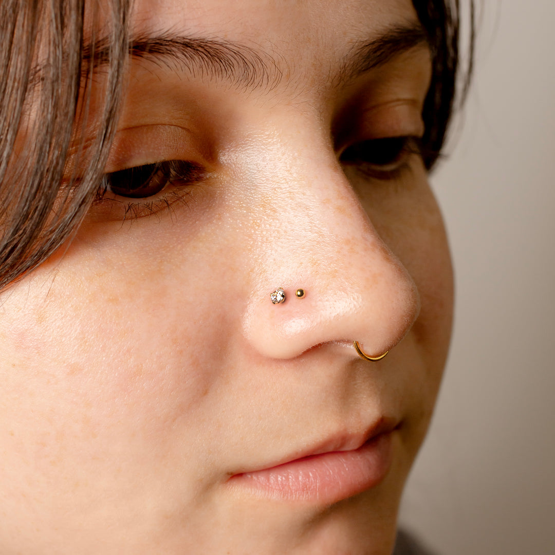 Helix Piercing Flat Back Nose Ring Removal Cartilage Piercing How