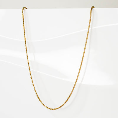 Waterproof Sofia Fluid Link Snake Chain Necklace