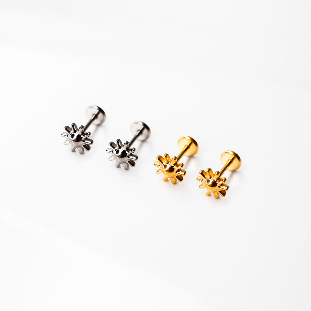 SunshineFlatBackEarrings-Duo-
