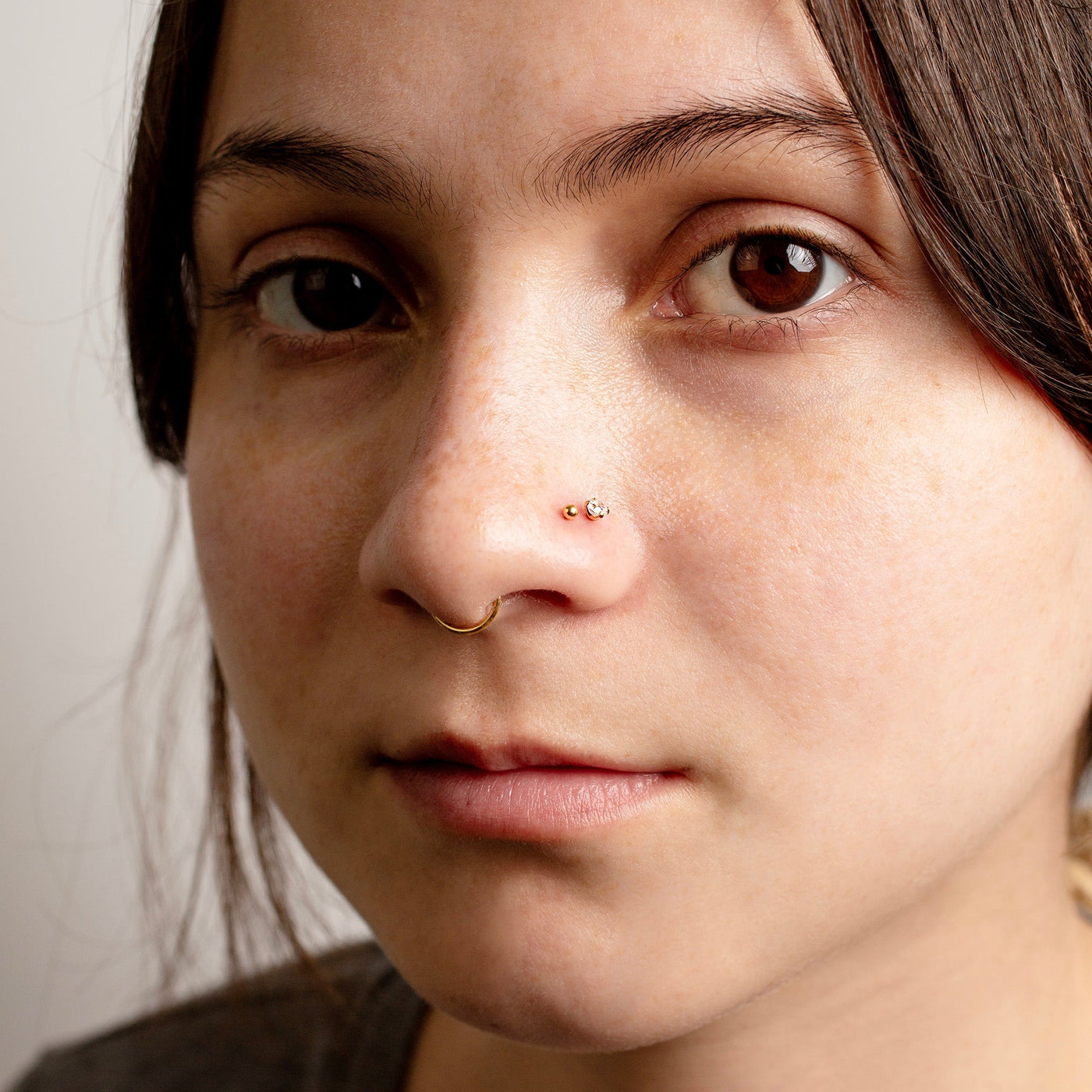 Mya Titanium Hinged Segment Ring - Hoop For Noses, Ears + More