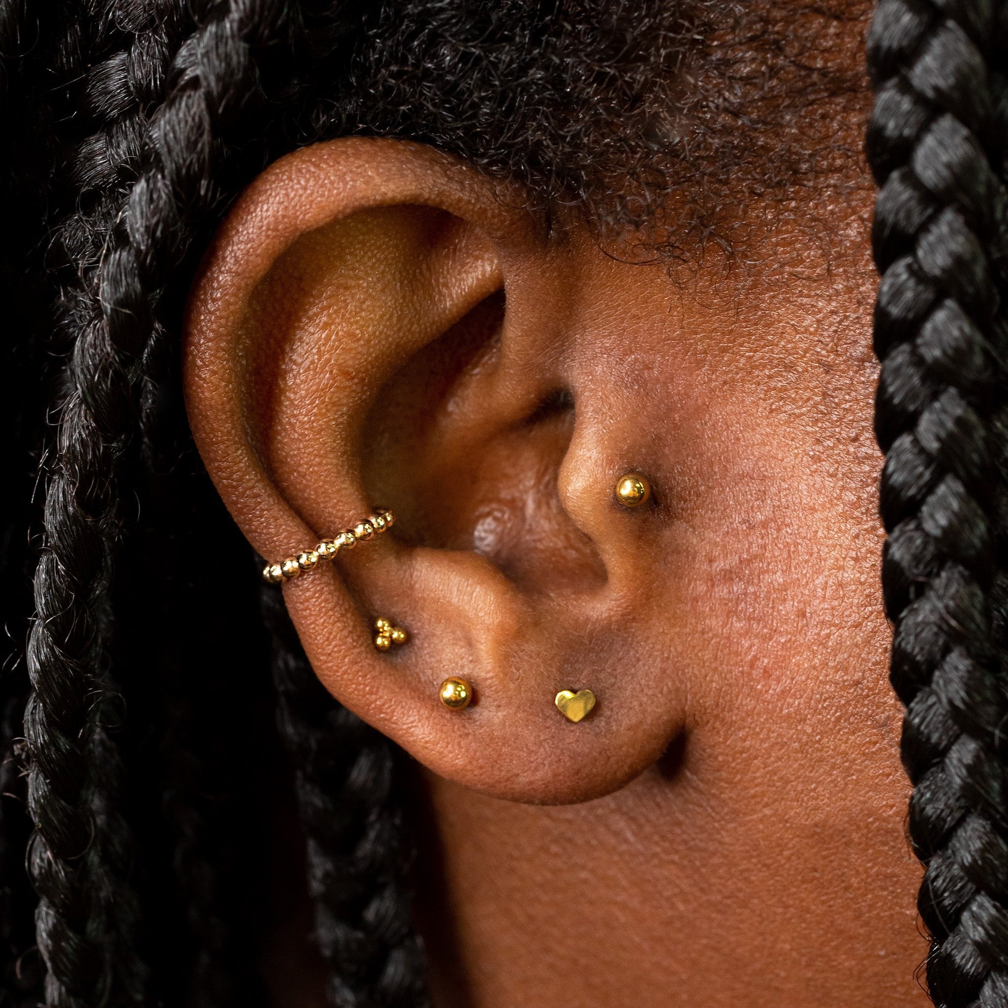 22 kt Gold Earrings