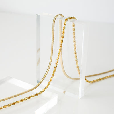 Bianca + Palma Chain Necklace Layering Set