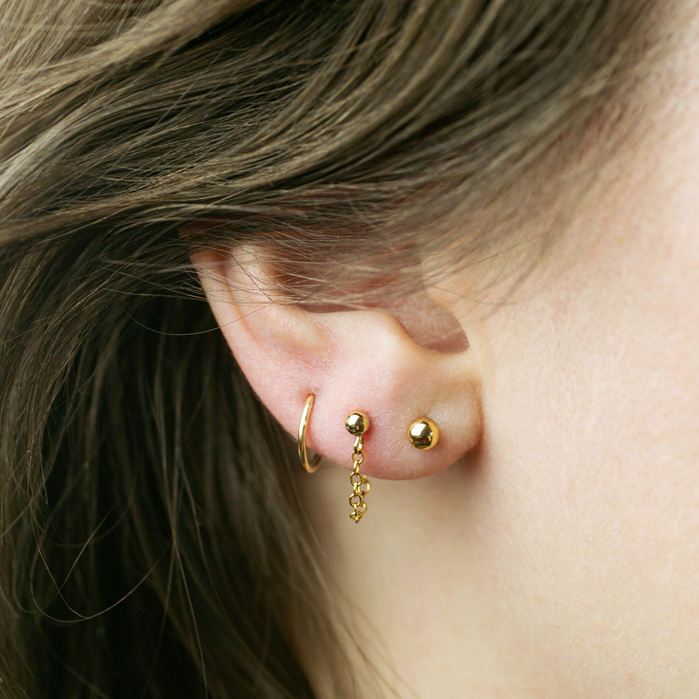 Earring Sets | Earings piercings, Stud earrings, Pretty ear piercings